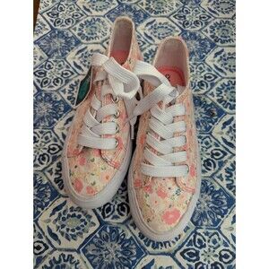 Kids floral Cynthia Rowley Sneakers tennis shoes size 12 new